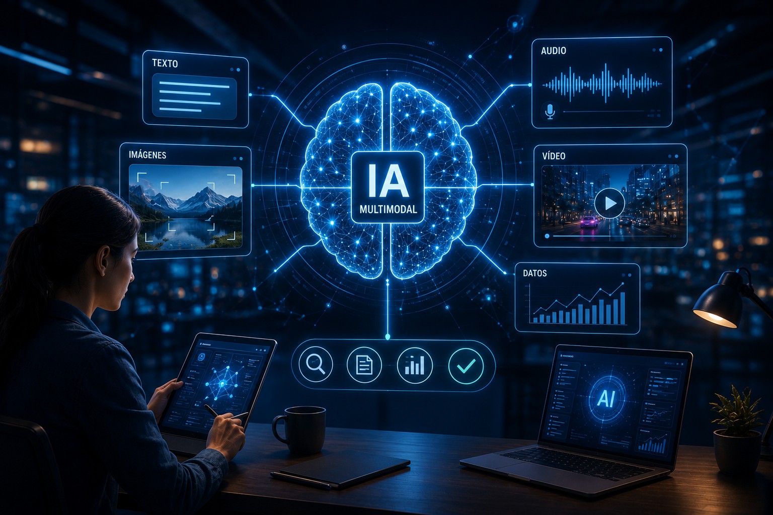 La IA multimodal: cuando la inteligencia artificial empieza a comprender el mundo como las personas